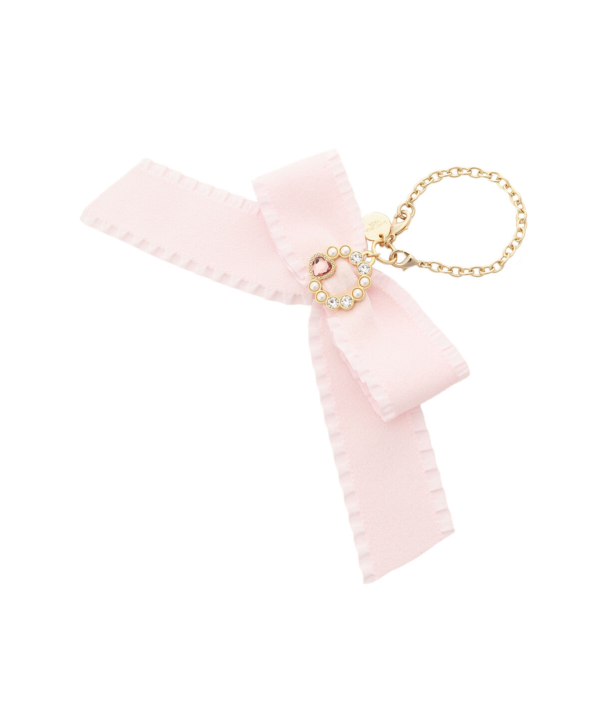 Samantha Vega「レースリボンチャーム」|チャーム・キーホルダー|ピンク