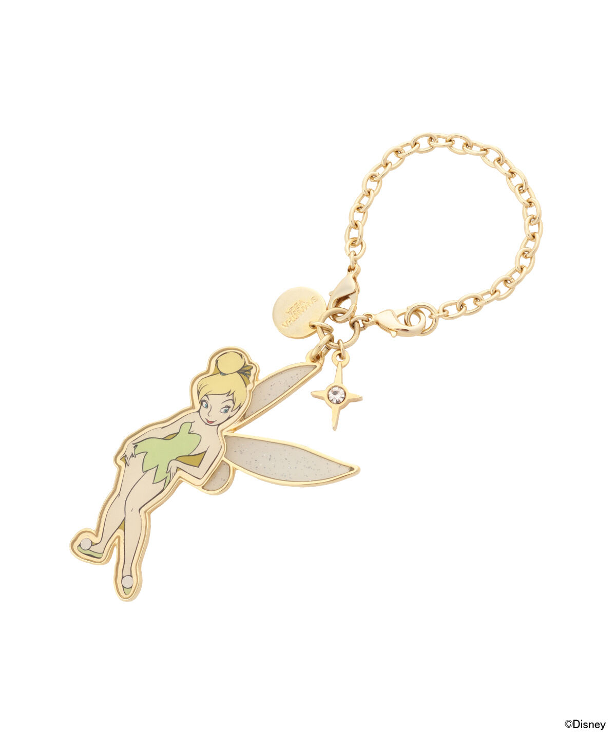Samantha Vega「「ティンカーベル」コレクションバッグチャーム」|チャーム・キーホルダー|ゴールド