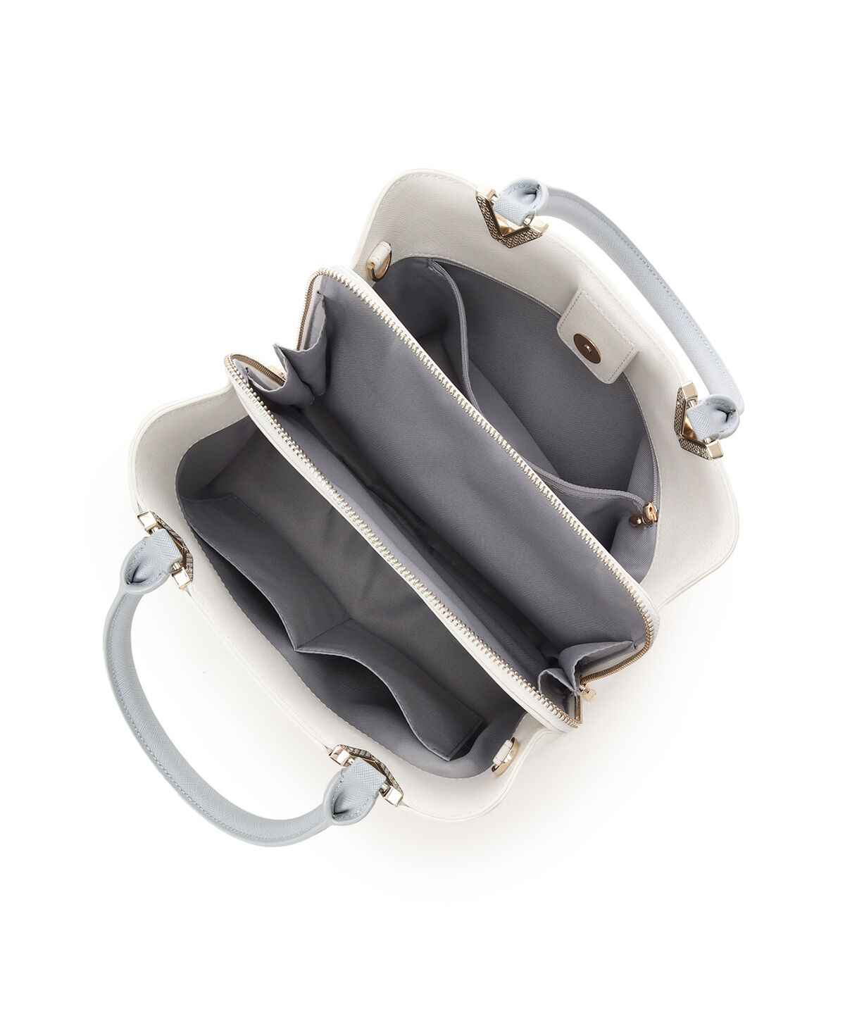 Samantha Vega「Vカットハンドバッグ」|ハンドバッグ|