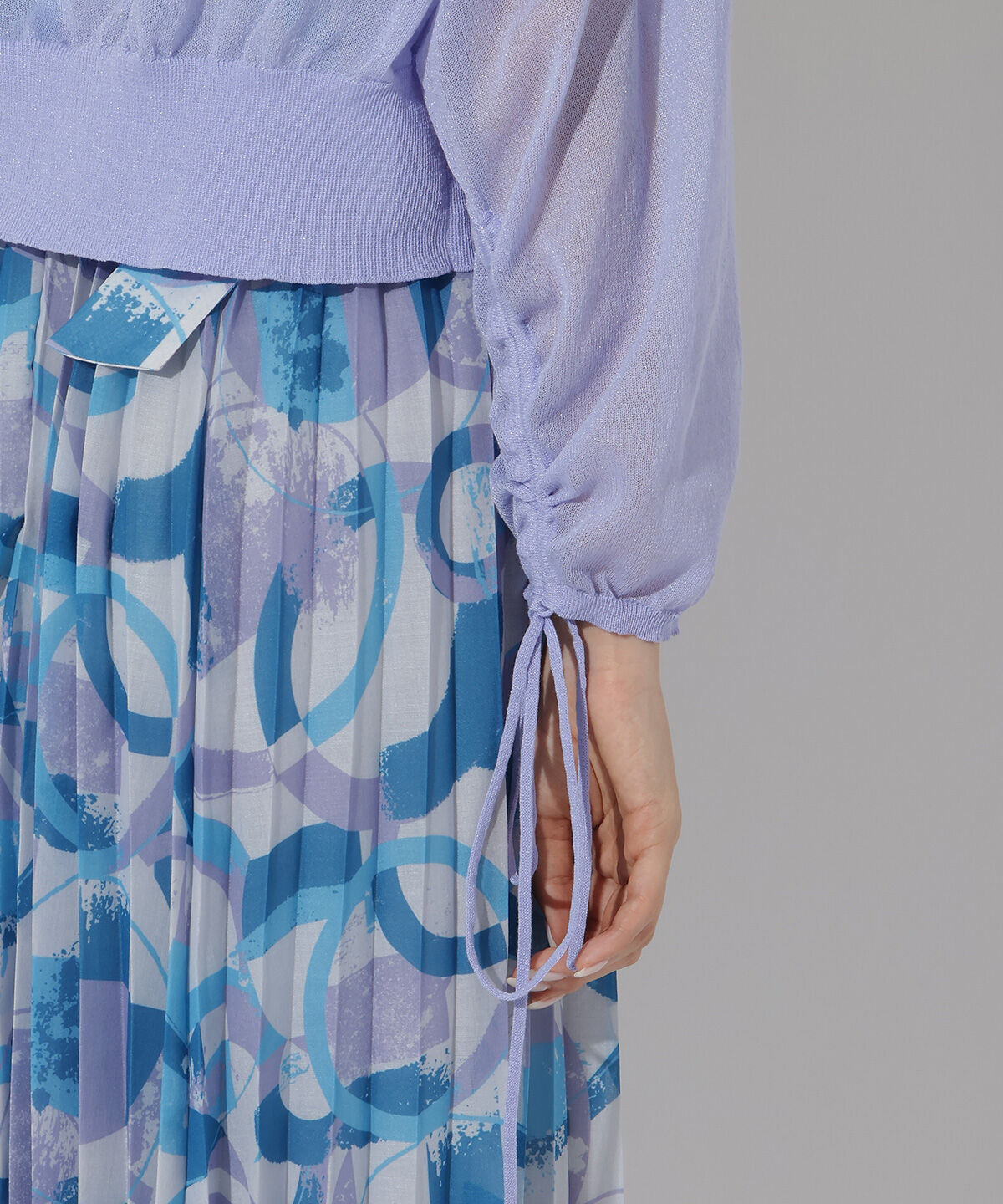 アンドクチュール「シアードルマンスリーブドロストカーデ」|カーディガン|