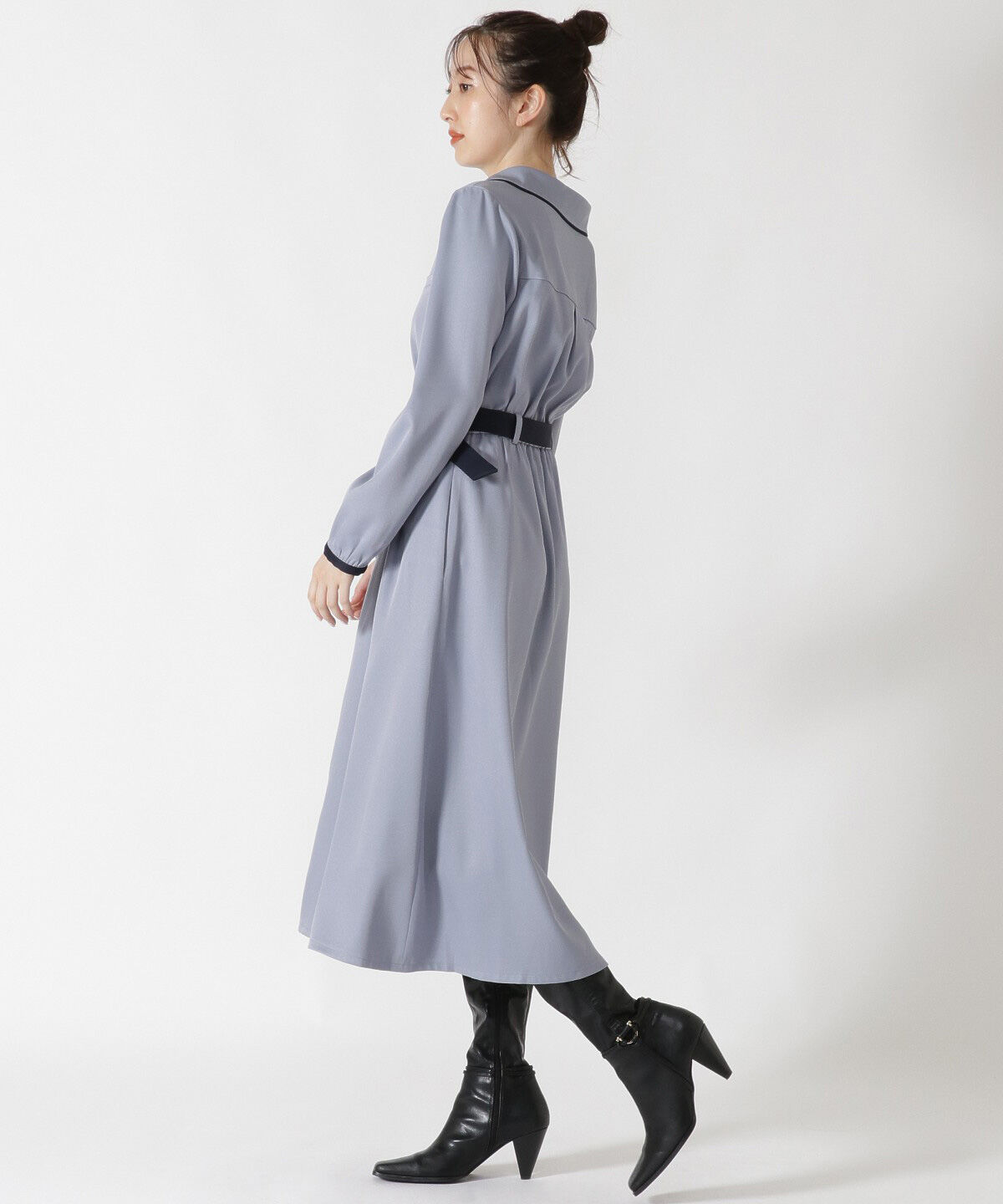 REDYAZEL「パイピングシャツワンピース」|ワンピース|