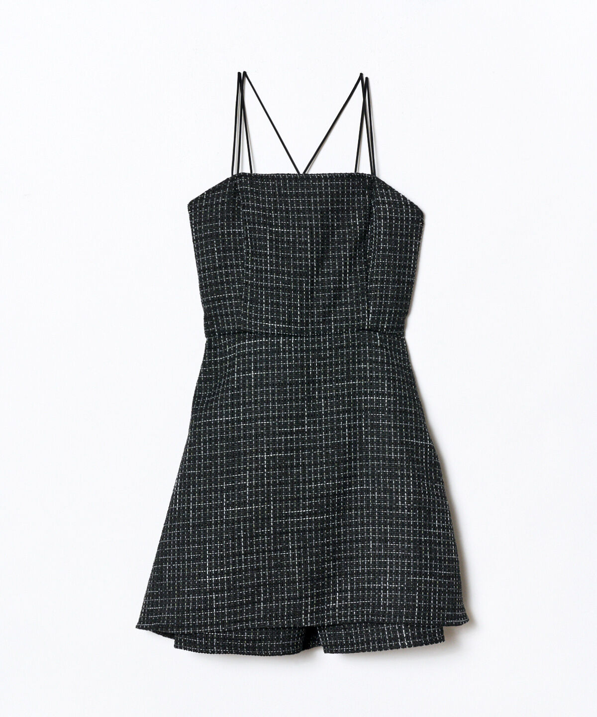 REDYAZEL「ツィードキャミロンパース」|オールインワン|