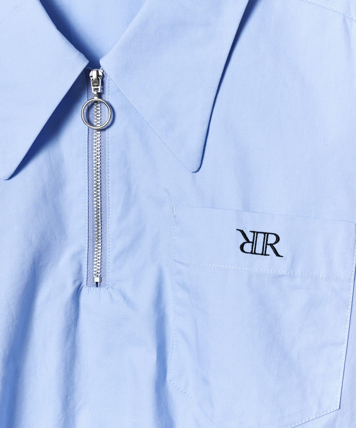 REDYAZEL「ジップ刺繍シャツ」|シャツ・ブラウス|