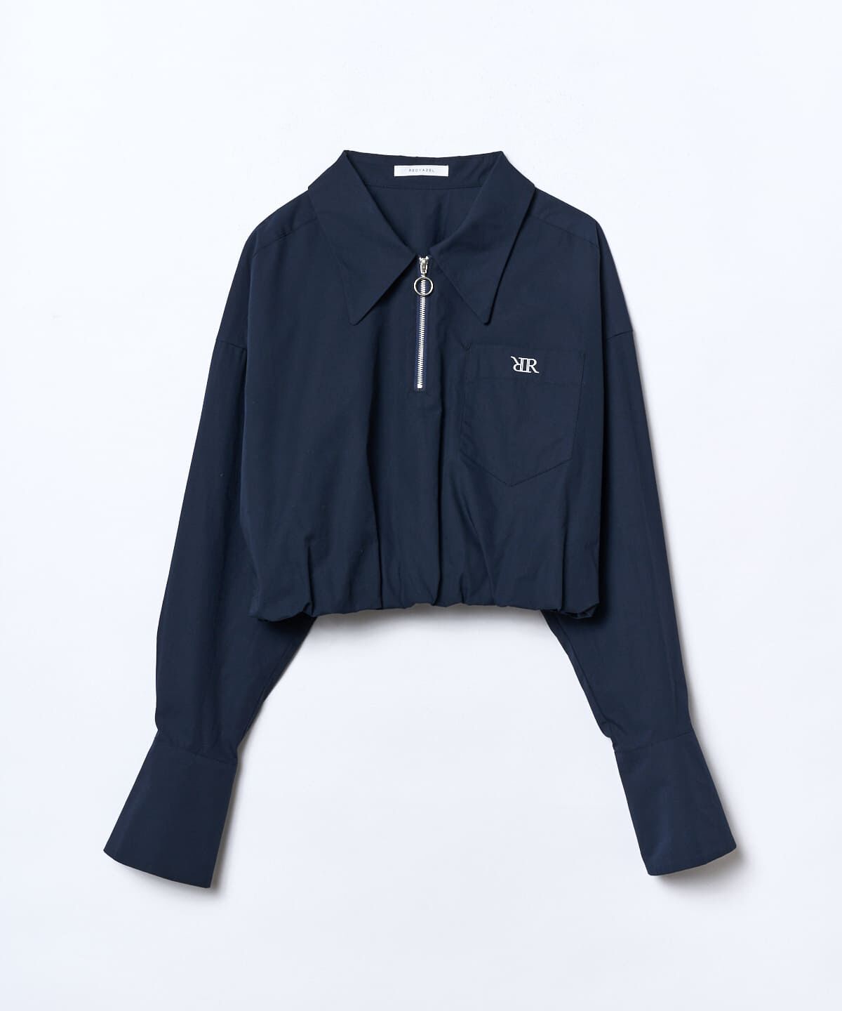 REDYAZEL「ジップ刺繍シャツ」|シャツ・ブラウス|