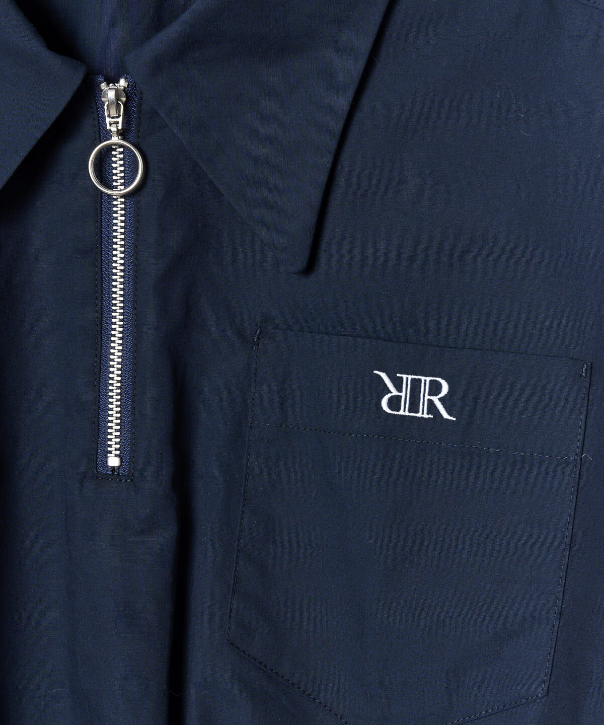 REDYAZEL「ジップ刺繍シャツ」|シャツ・ブラウス|