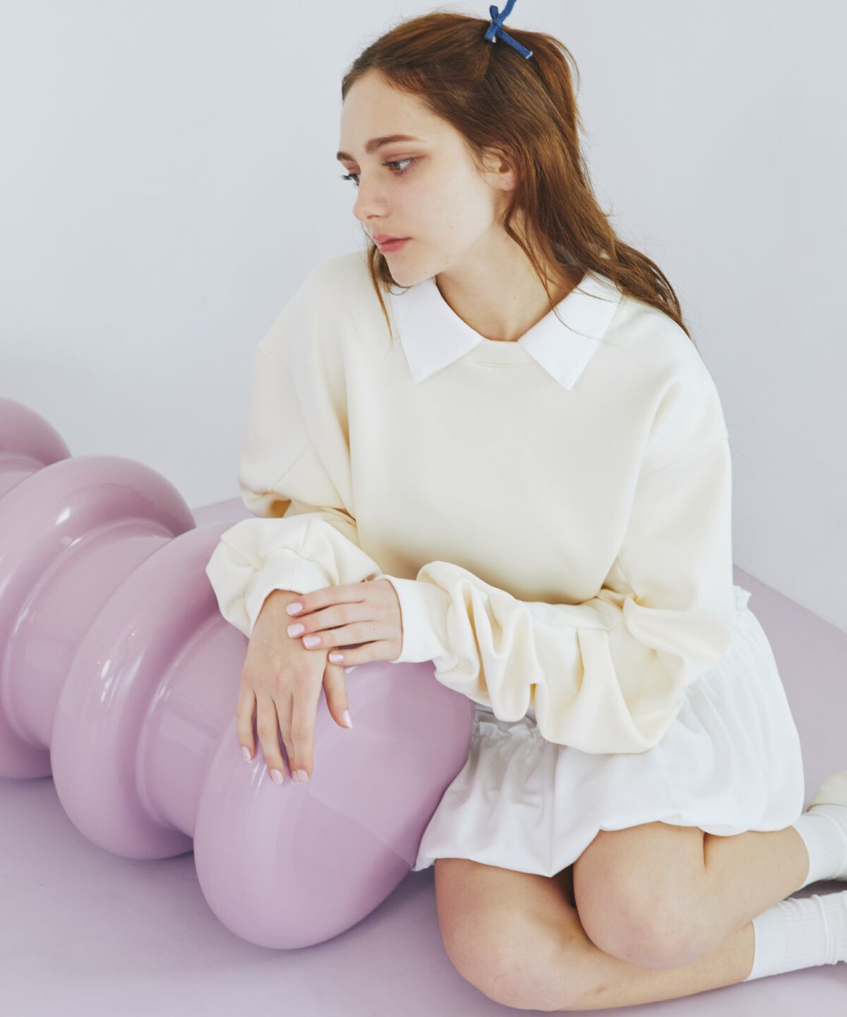 REDYAZEL「バルーンミニスカート」|フレア|