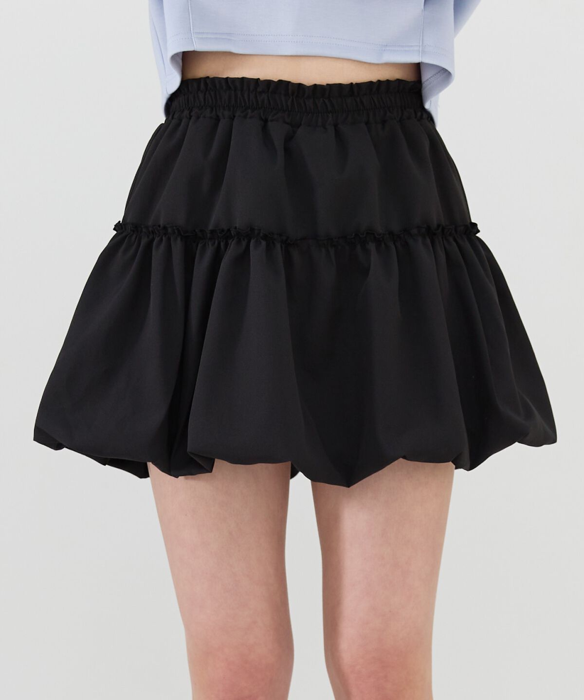 REDYAZEL「バルーンミニスカート」|フレア|