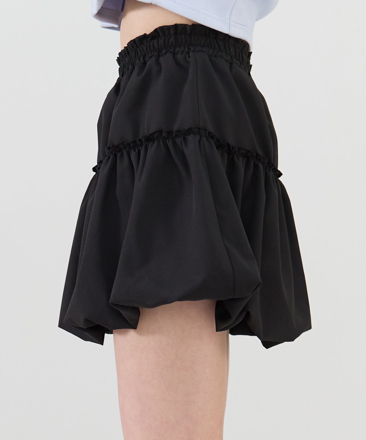 REDYAZEL「バルーンミニスカート」|フレア|