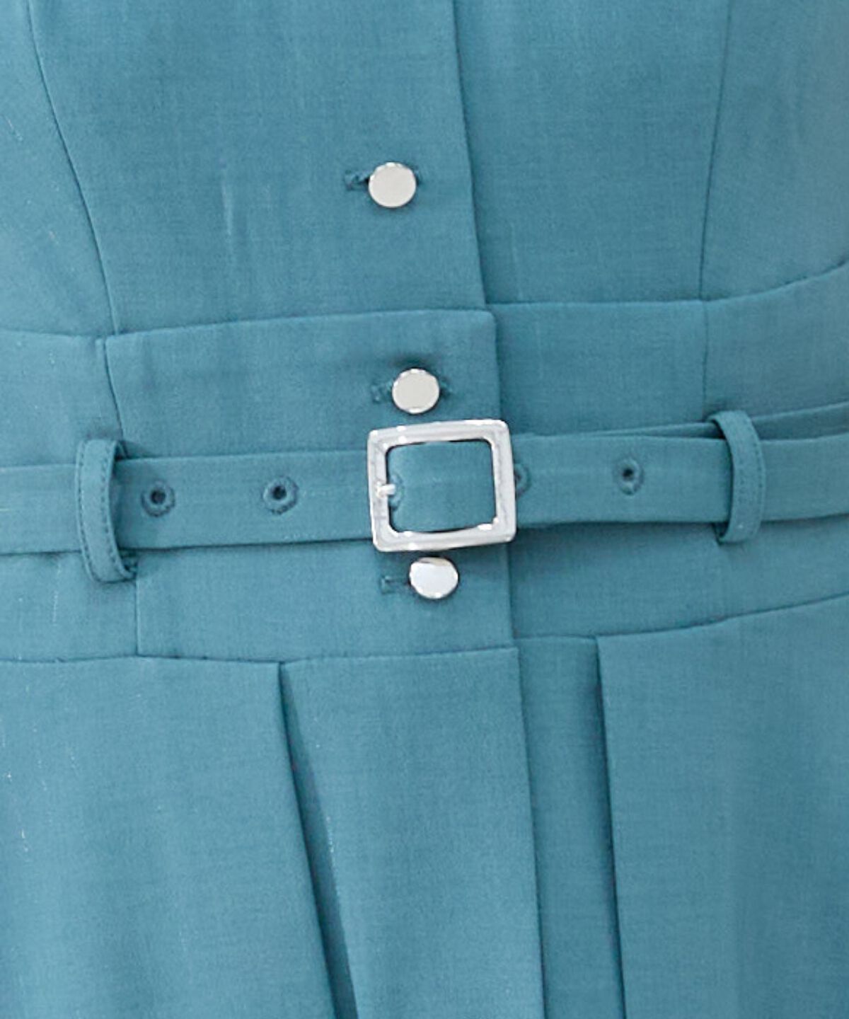 REDYAZEL「シャドーストライプノースリーブシャツワンピース」|ワンピース|