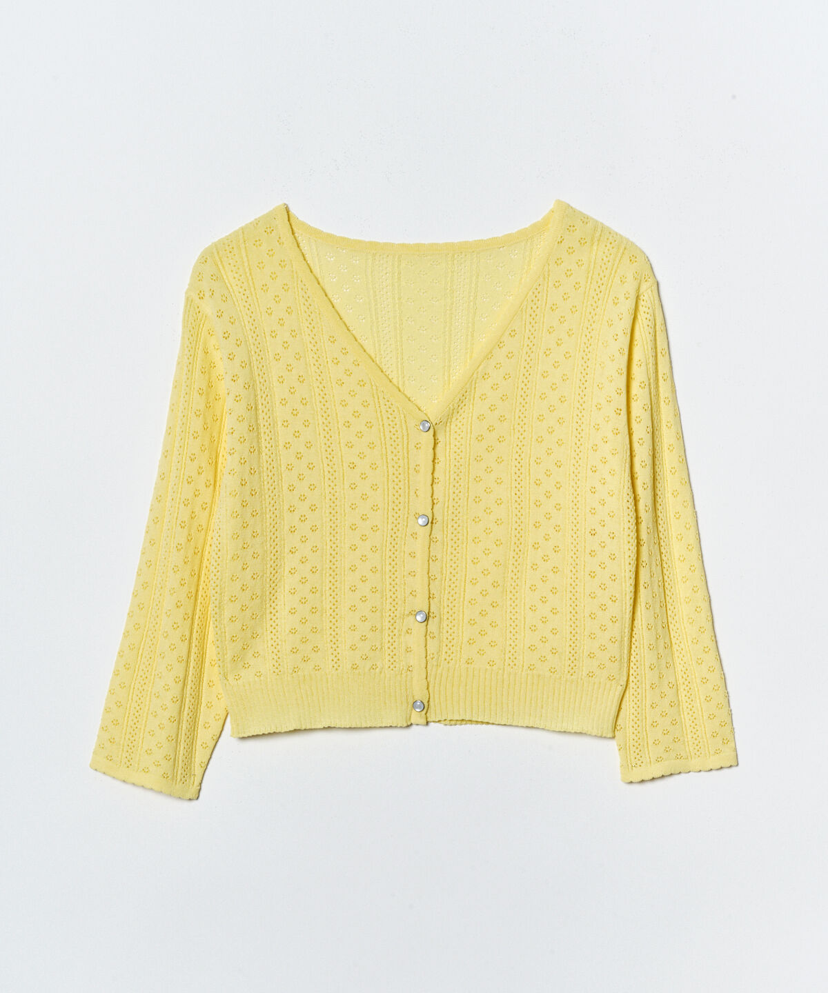 REDYAZEL「レースサマーニットカーディガン」|カーディガン|