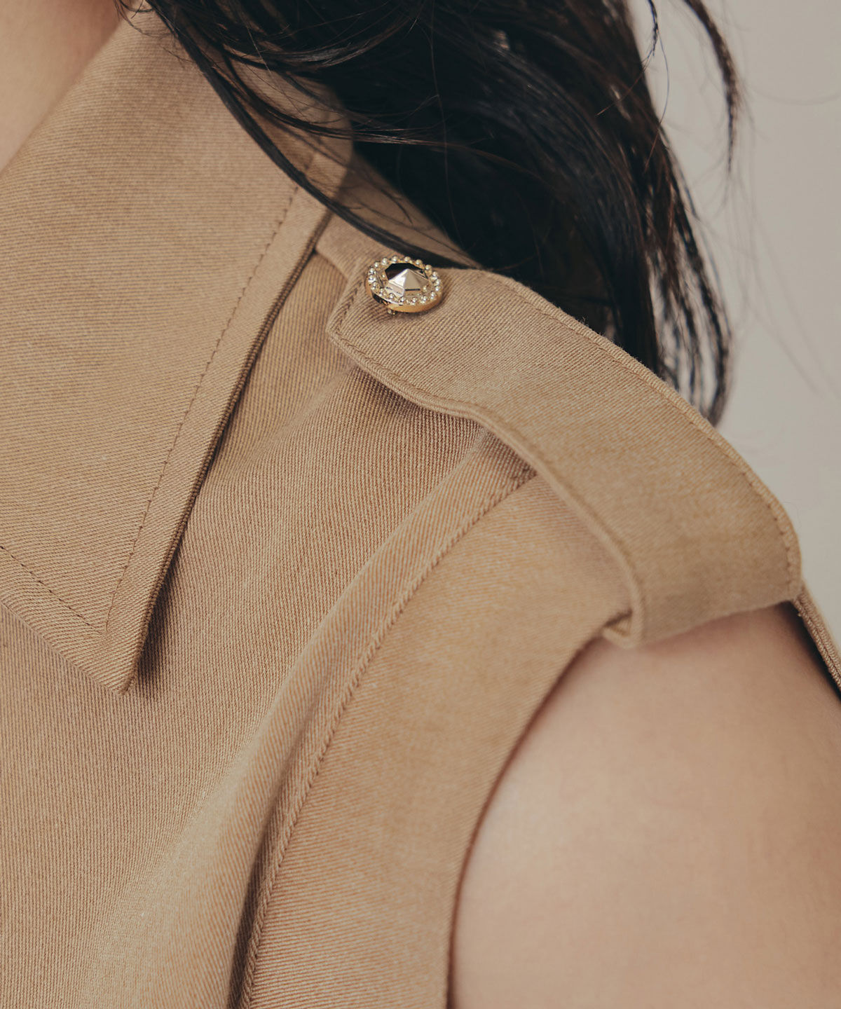 REDYAZEL「カラーブロックベルトシャツワンピース」|ワンピース|