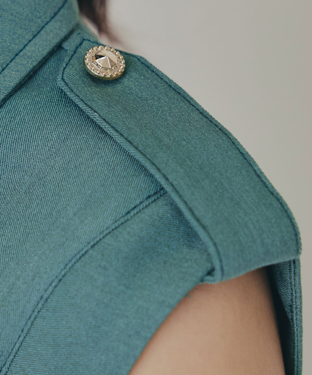 REDYAZEL「カラーブロックベルトシャツワンピース」|ワンピース|