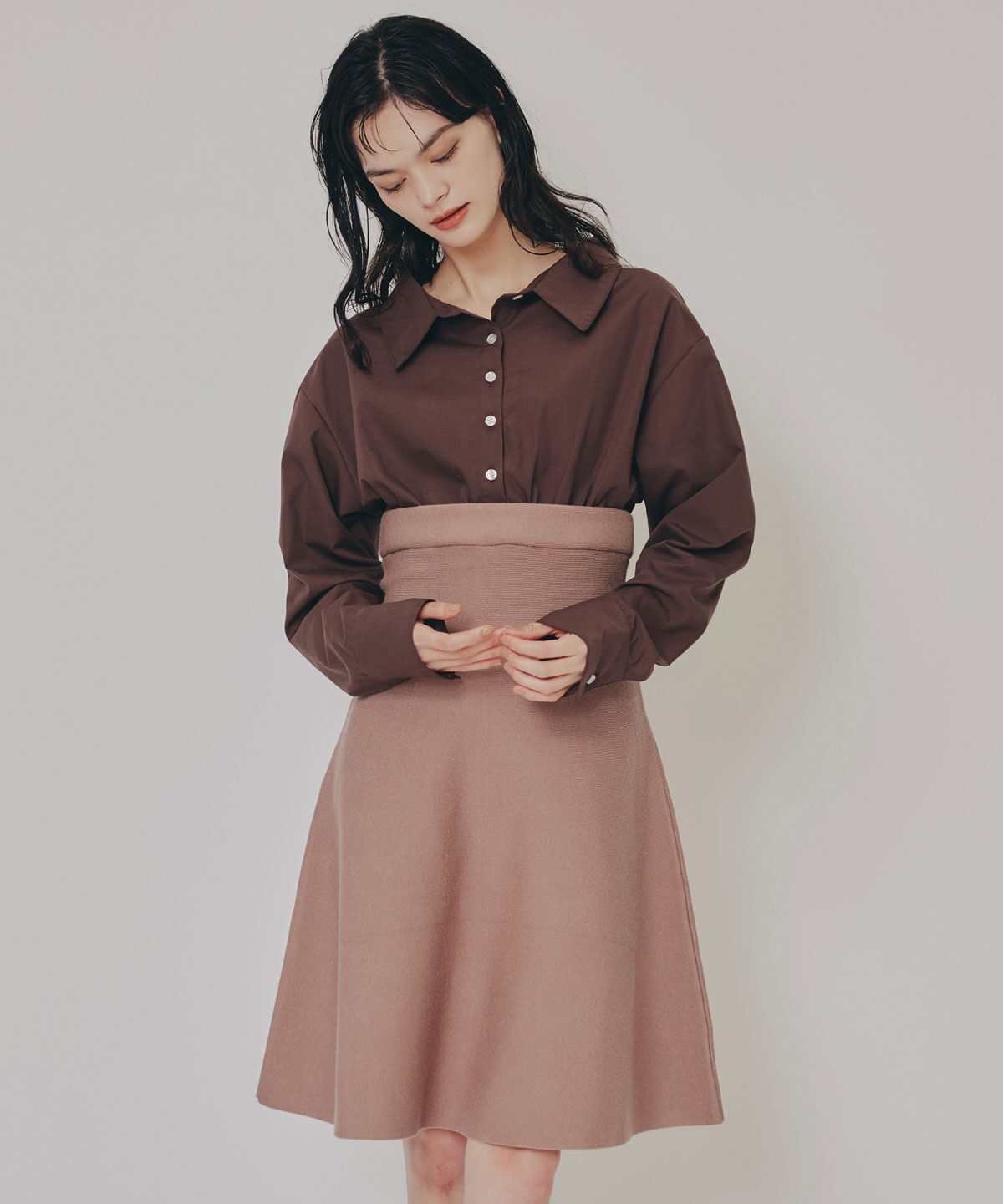 REDYAZEL「マルチWAYドッキングニットワンピース」|ワンピース|
