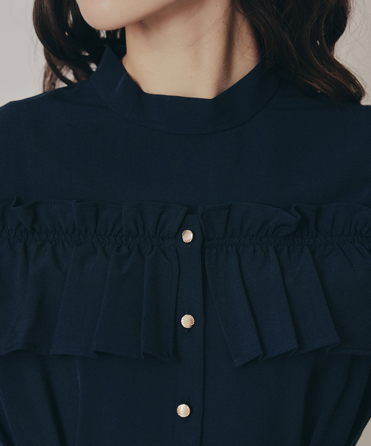 REDYAZEL「オープンショルダーフリルワンピース」|ワンピース|