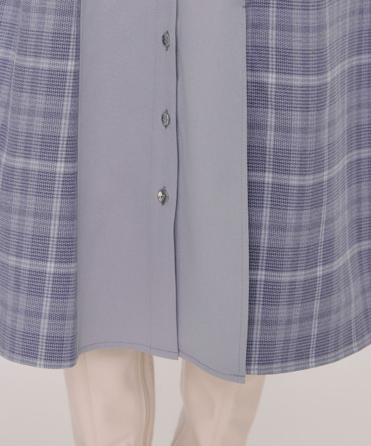 REDYAZEL「チェックパネルロングワンピース」|ワンピース|