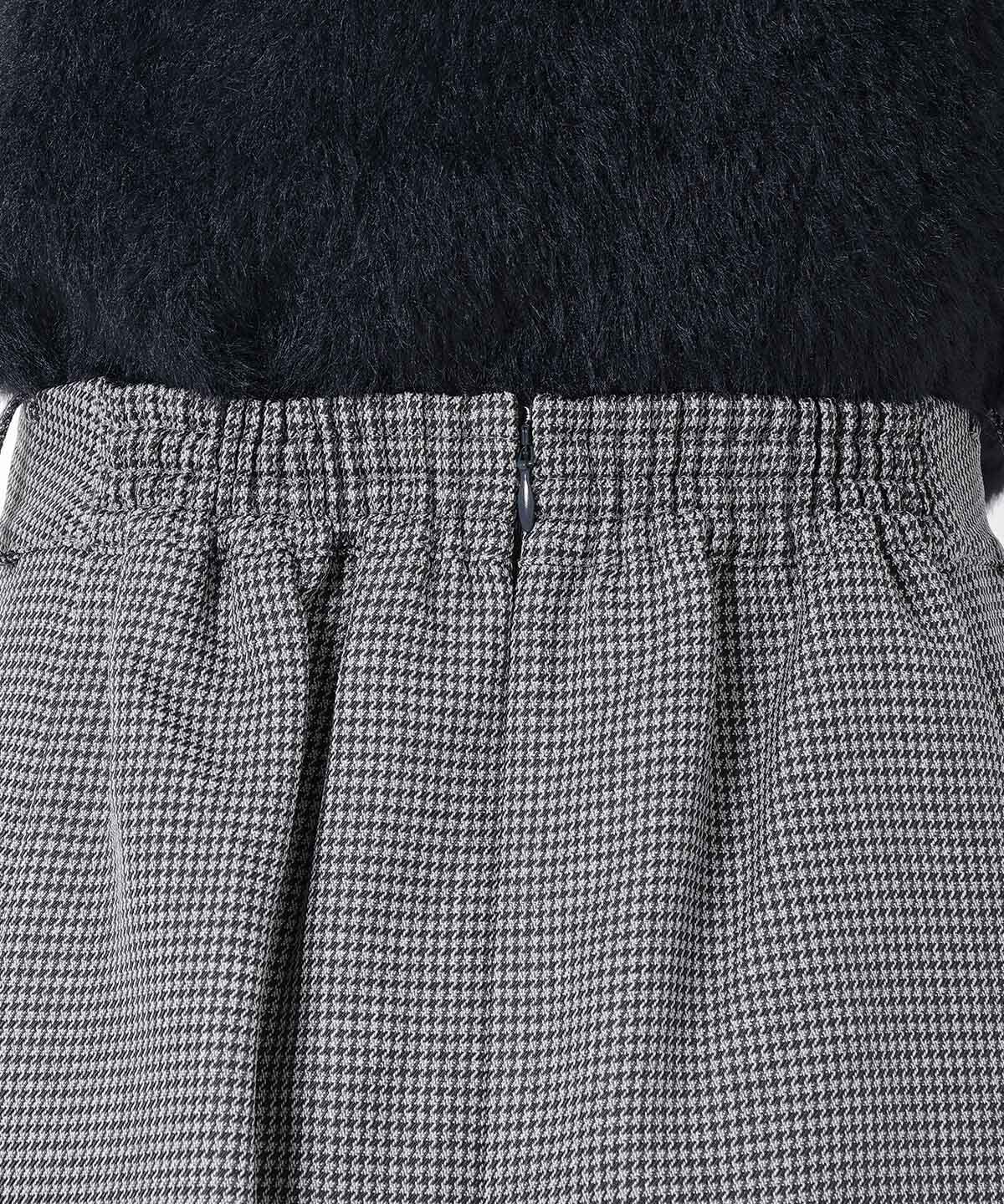 WILLSELECTION「グレンチェックフレアスカート」|フレア|