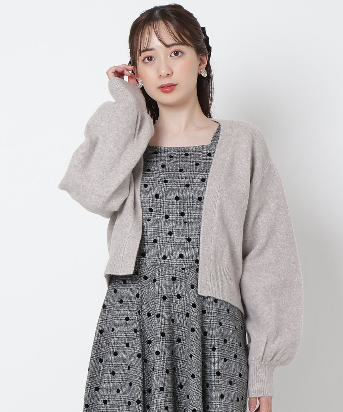 WILLSELECTION「ミルドライクボレロ」|カーディガン|ﾀﾞｰｸﾌﾞﾗｳﾝ