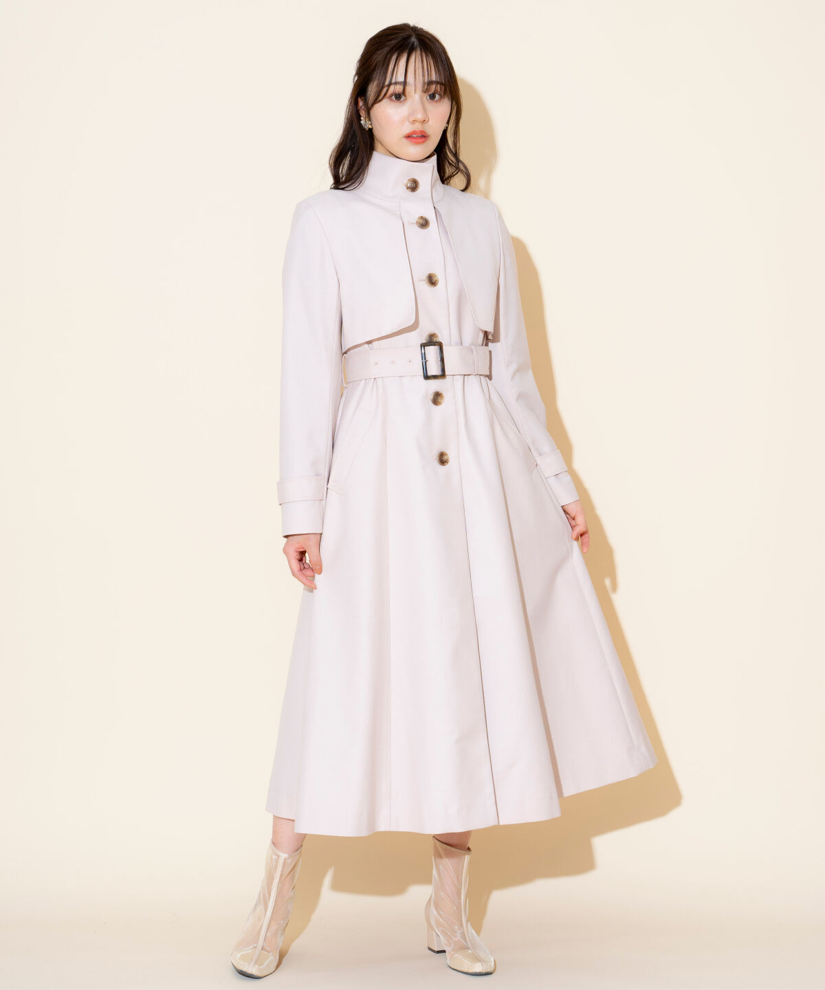 WILLSELECTION「スタンドカラーシングルトレンチコート」|トレンチコート|