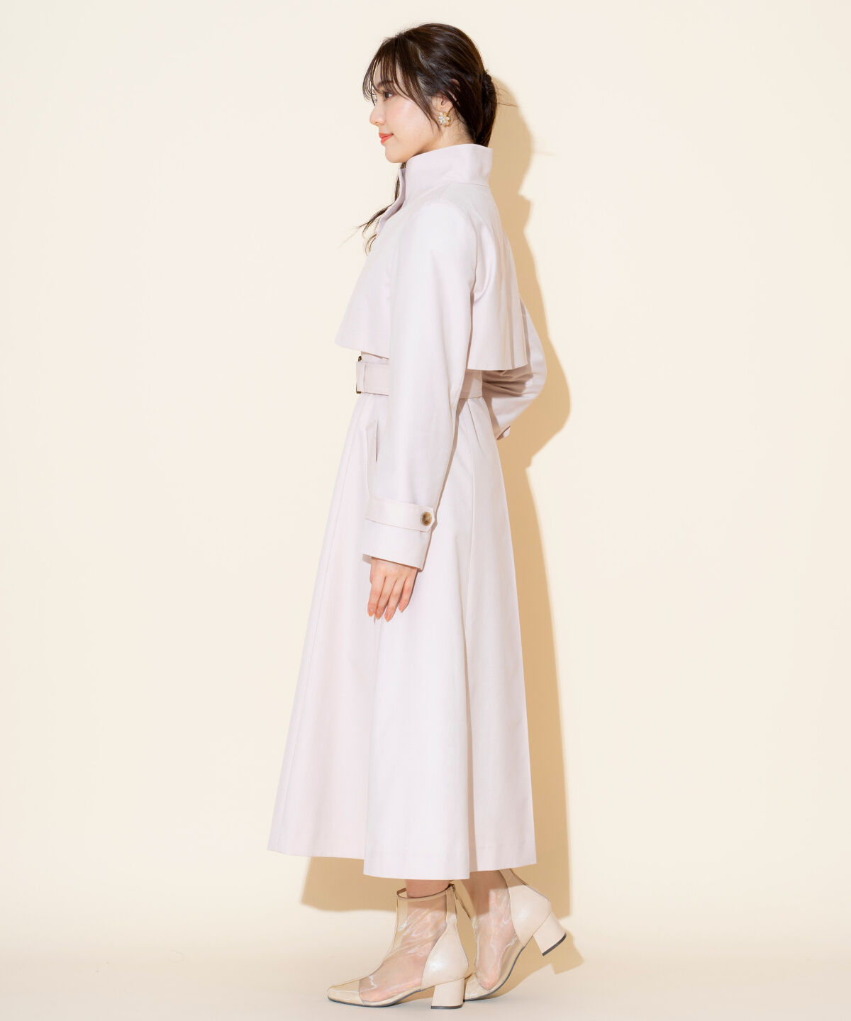 WILLSELECTION「スタンドカラーシングルトレンチコート」|トレンチコート|