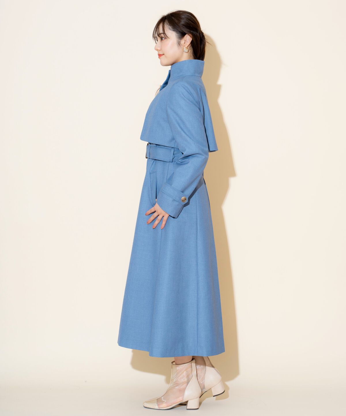 WILLSELECTION「スタンドカラーシングルトレンチコート」|トレンチコート|