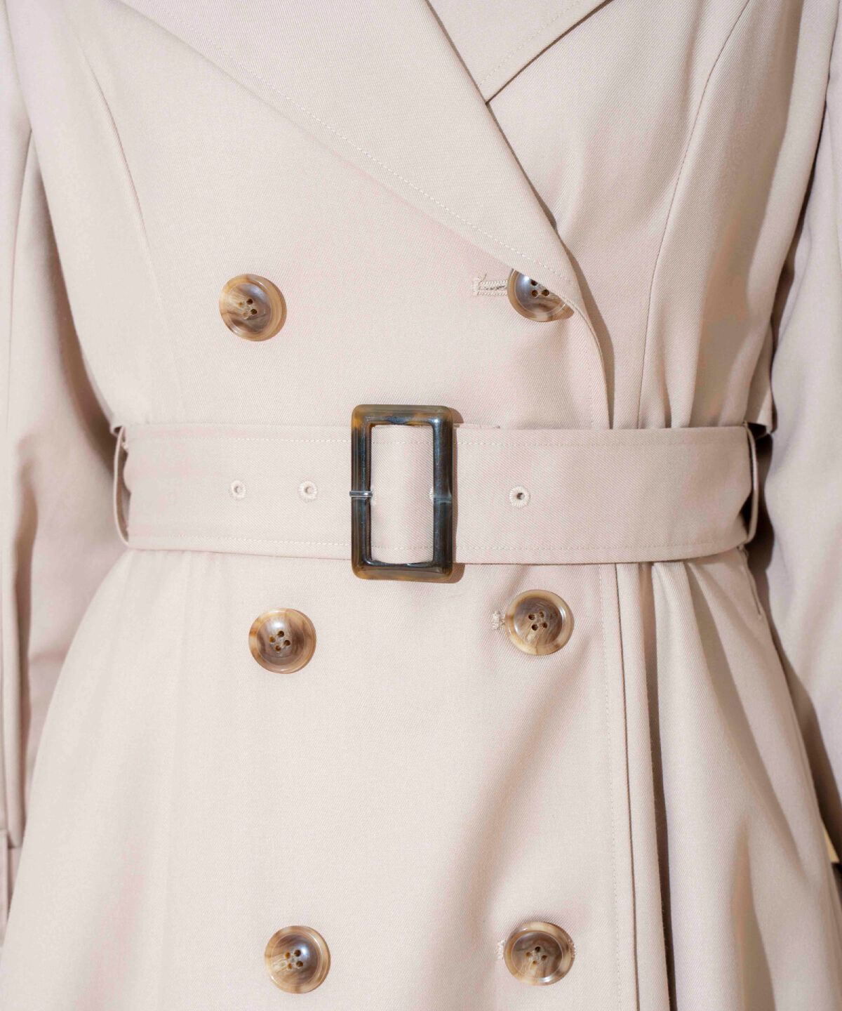 WILLSELECTION「Wボタンスプリングコート」|トレンチコート|