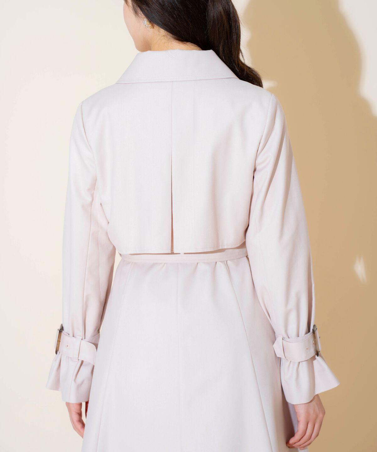 WILLSELECTION「Wボタンスプリングコート」|トレンチコート|