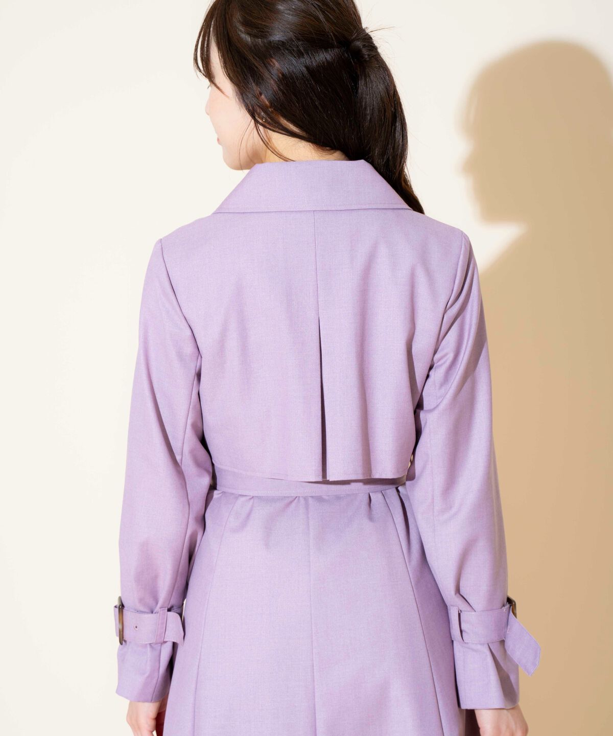 WILLSELECTION「Wボタンスプリングコート」|トレンチコート|