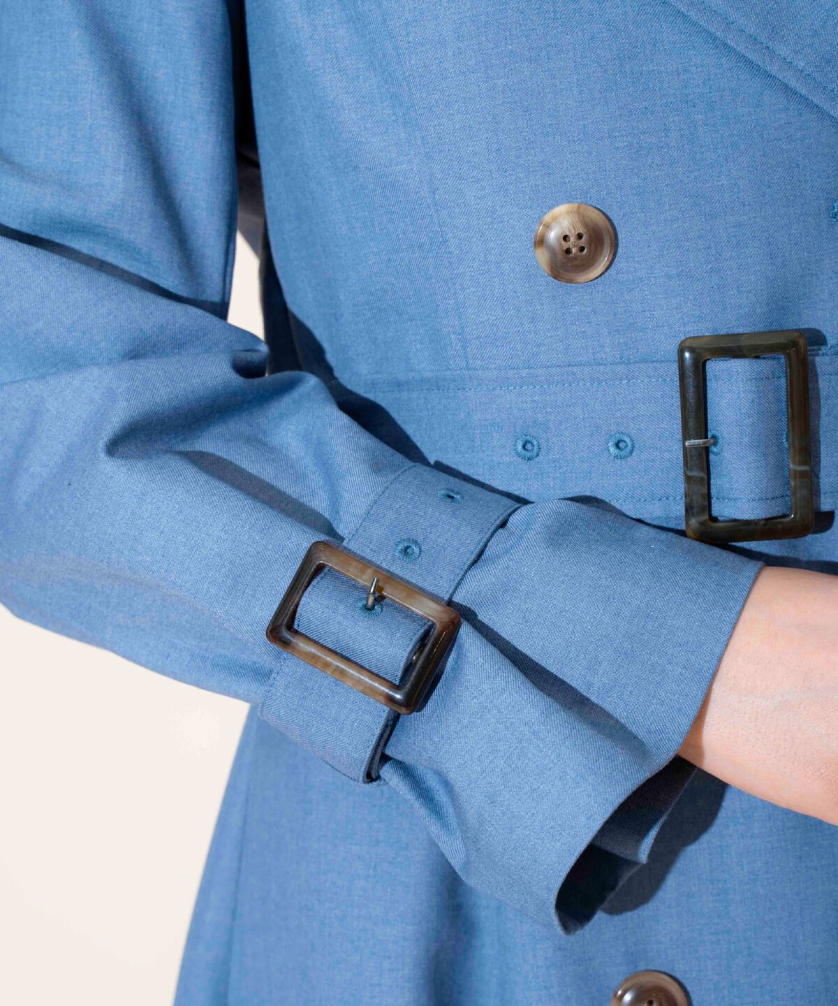 WILLSELECTION「Wボタンスプリングコート」|トレンチコート|