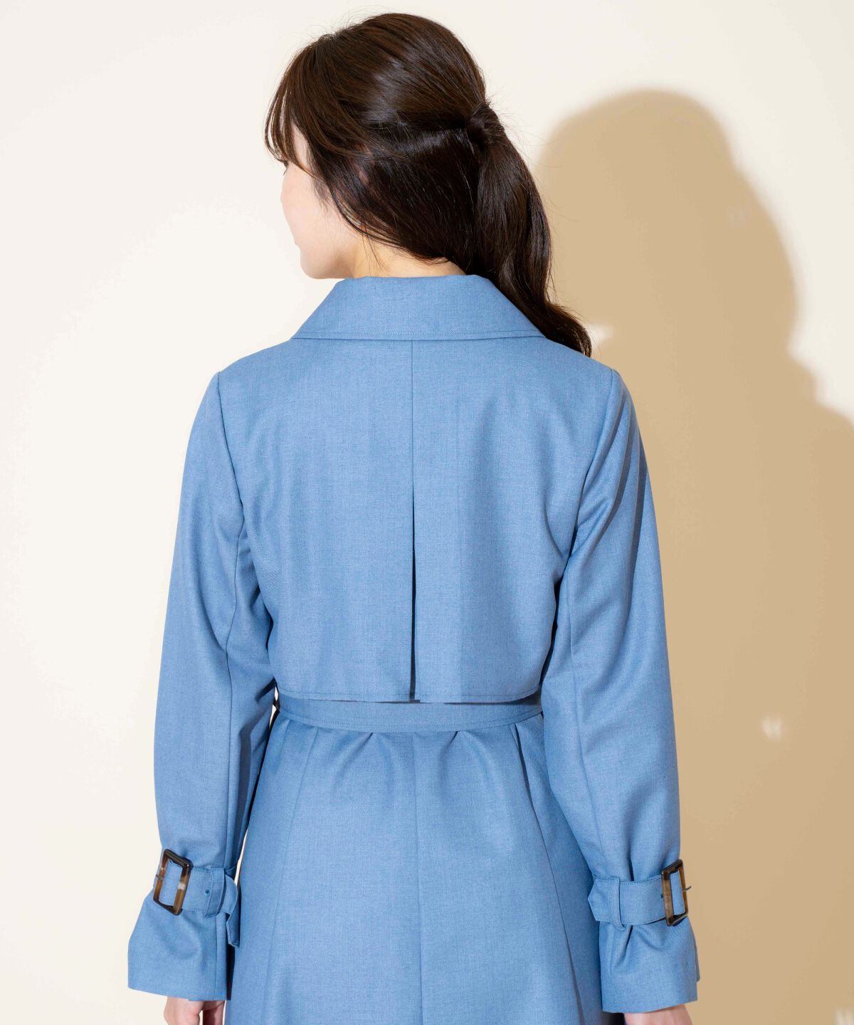 WILLSELECTION「Wボタンスプリングコート」|トレンチコート|