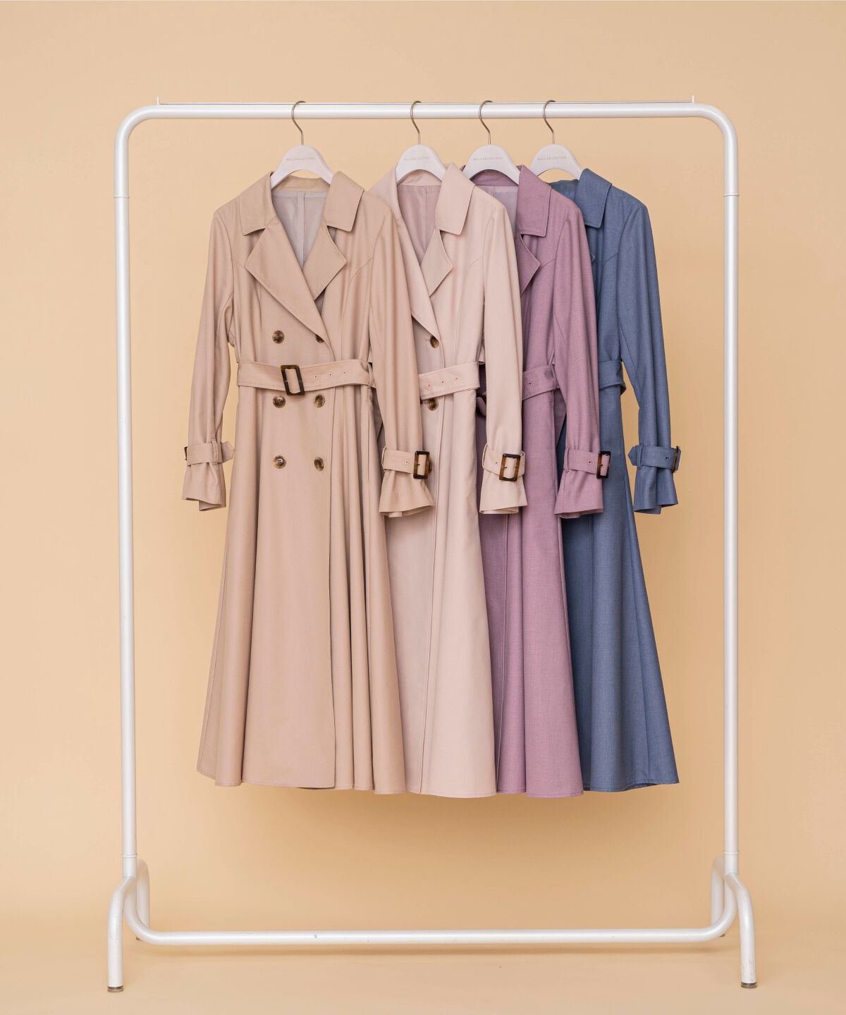 WILLSELECTION「Wボタンスプリングコート」|トレンチコート|