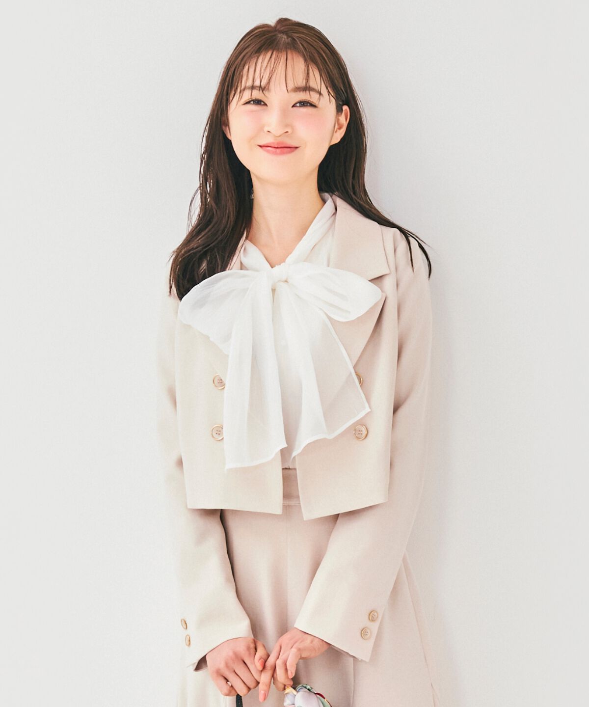 WILLSELECTION「ダブルボタンショートジャケット」|テーラードジャケット|