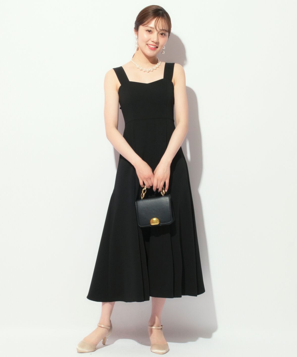 WILLSELECTION「リボンオフショルドレス」|ドレス|