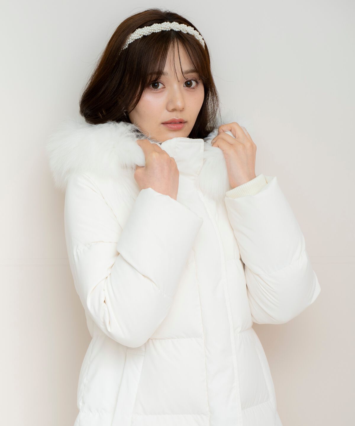 WILLSELECTION「FOXファー付きロングダウン」|ダウン|