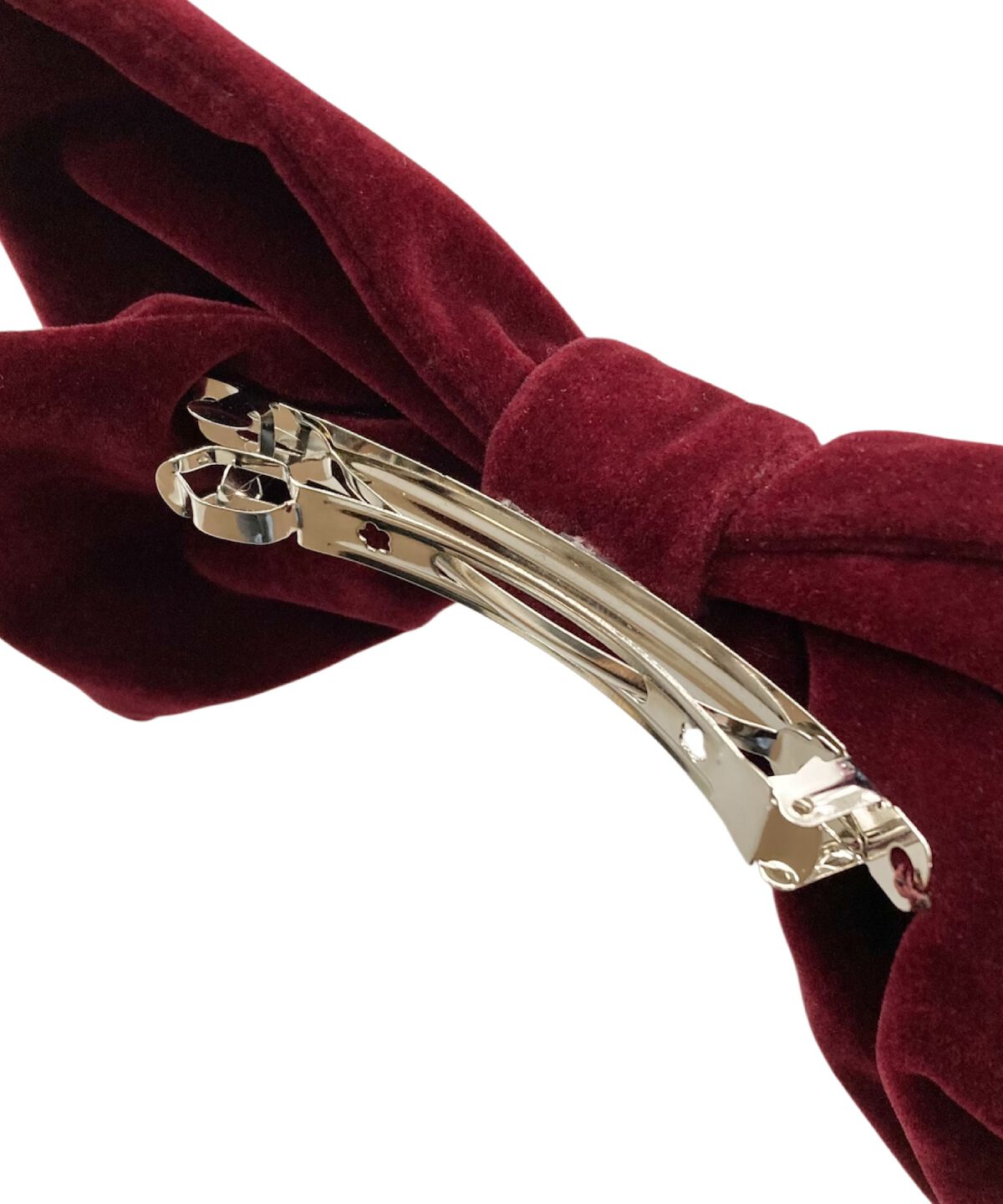 WILLSELECTION「ロゴベロアリボンバレッタ」|ヘアゴム・シュシュ|