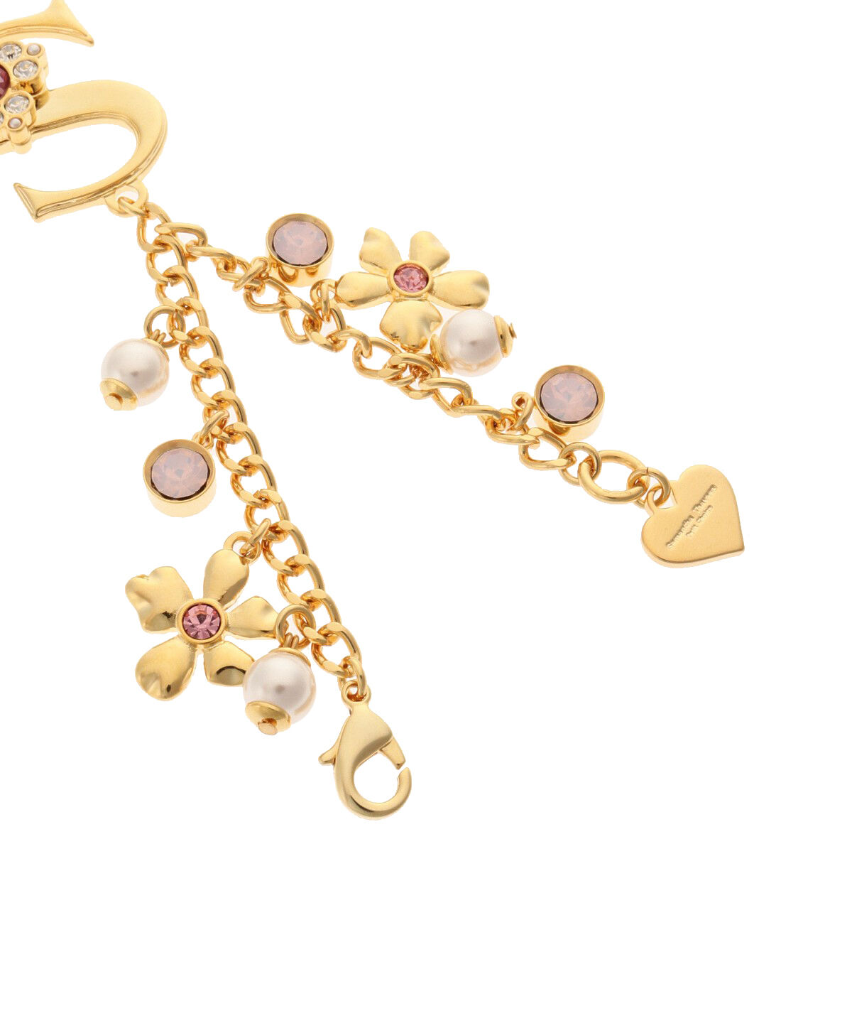 Samantha Thavasa Petit Choice「カラーストーンイニシャル バッグチャーム S」|チャーム・キーホルダー|