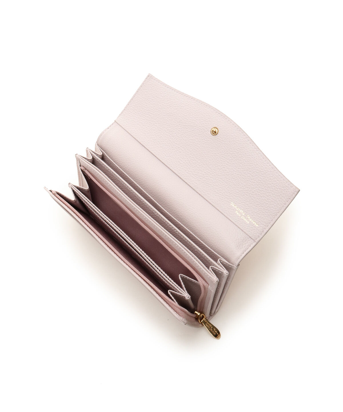 Samantha Thavasa Petit Choice「クリアハートビジュー 長財布」|財布|