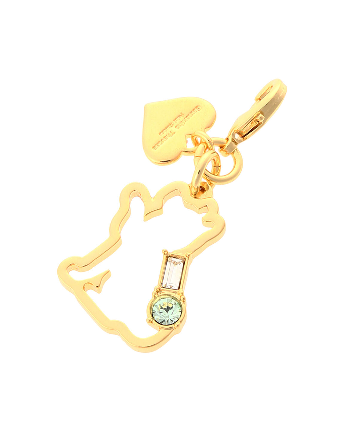 Samantha Thavasa Petit Choice「アニマルファスナーチャーム（いぬ）」|チャーム・キーホルダー|ゴールド