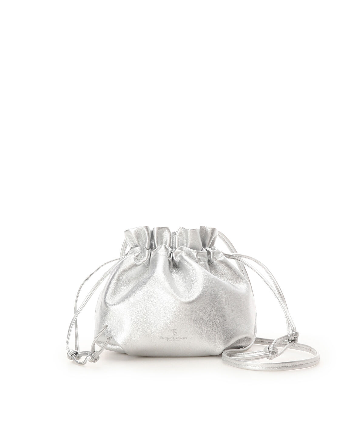 Samantha Thavasa Petit Choice「レザーシンプル巾着バッグ」|ショルダー・メッセンジャー|