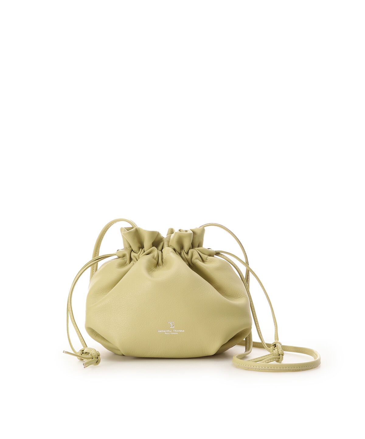 Samantha Thavasa Petit Choice「レザーシンプル巾着バッグ」|ショルダー・メッセンジャー|