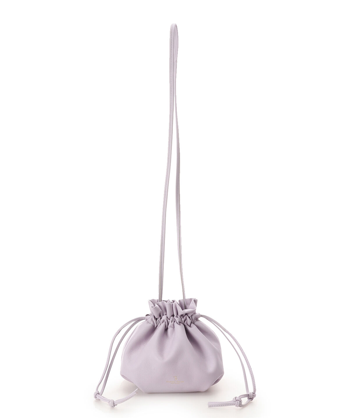 Samantha Thavasa Petit Choice「レザーシンプル巾着バッグ」|ショルダー・メッセンジャー|