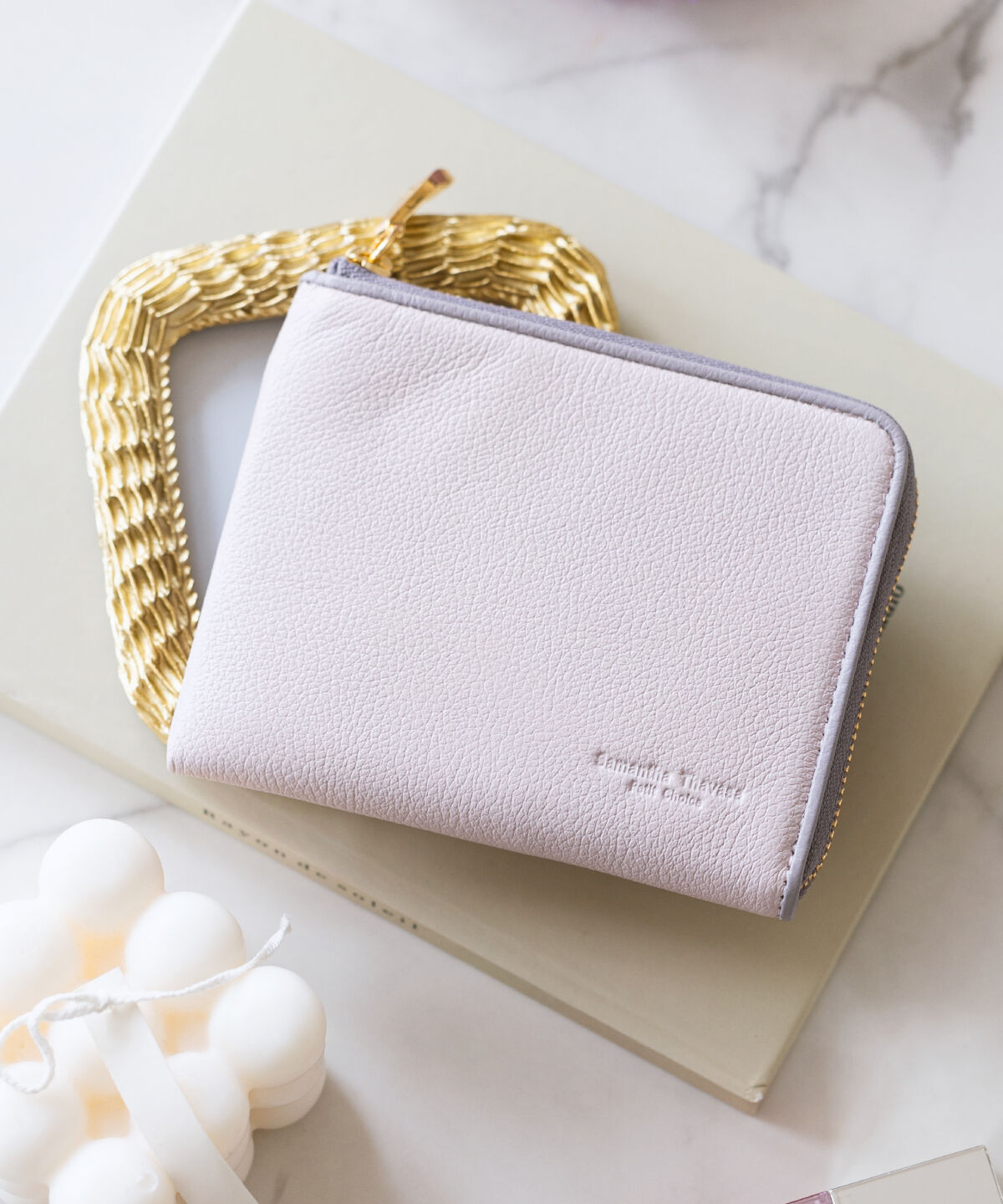 Samantha Thavasa Petit Choice「パイピングバイカラー 折財布」|財布|