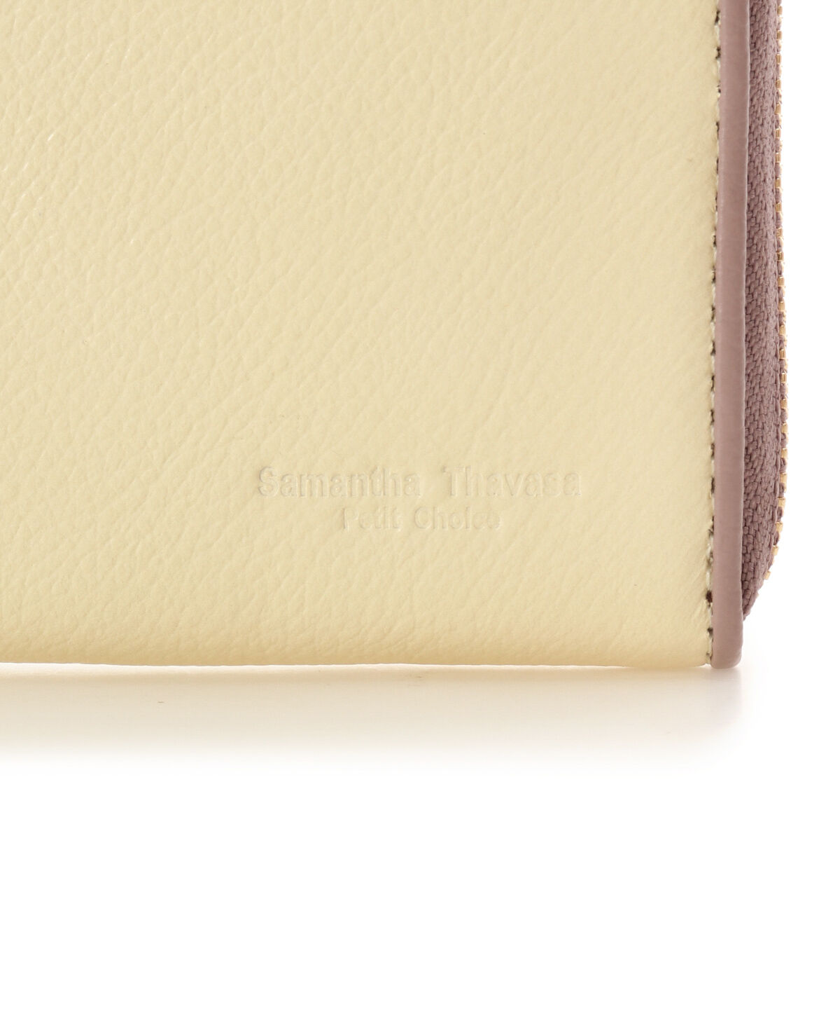 Samantha Thavasa Petit Choice「パイピングバイカラー 折財布」|財布|