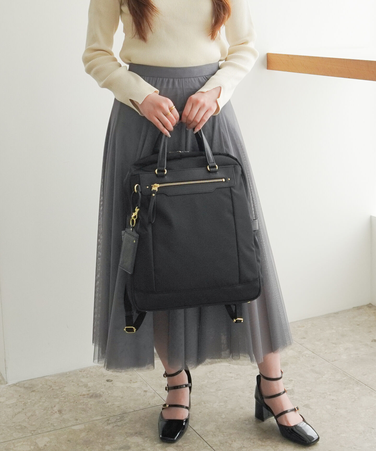 ace.「ace.／エース ビエナ3 A4 14.0インチサイズ リュックサック 2気室 レディースビジネス 68705」|リュック|