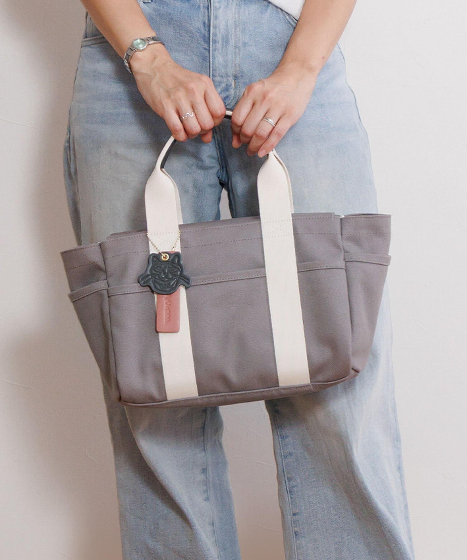 ace.「ace.／エース HAyU ガーデントート Sサイズ 17851」|トートバッグ|グレー