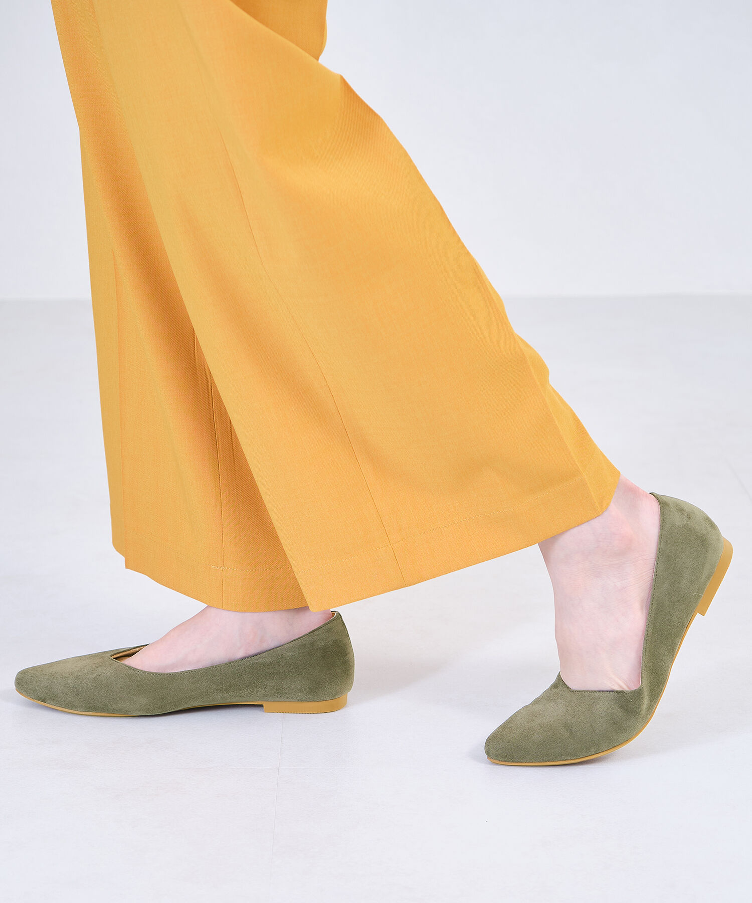 ORiental TRaffic「【跳べるパンプス/シリーズ累計150万足突破】ポインテッドトゥフラット/R-3205」|パンプス|