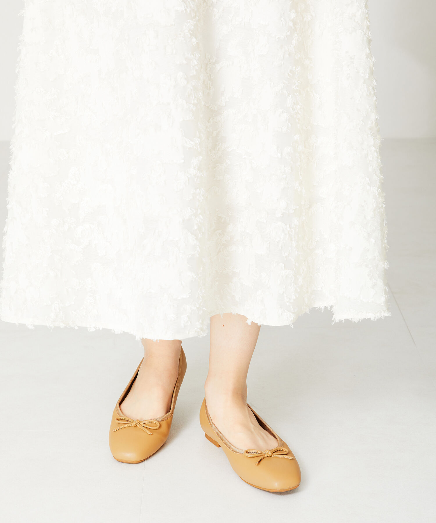 ORiental TRaffic「【跳べるパンプス/シリーズ累計１５０万足突破】 バレエシューズ /R-3208 厚手クッション フラット」|パンプス|