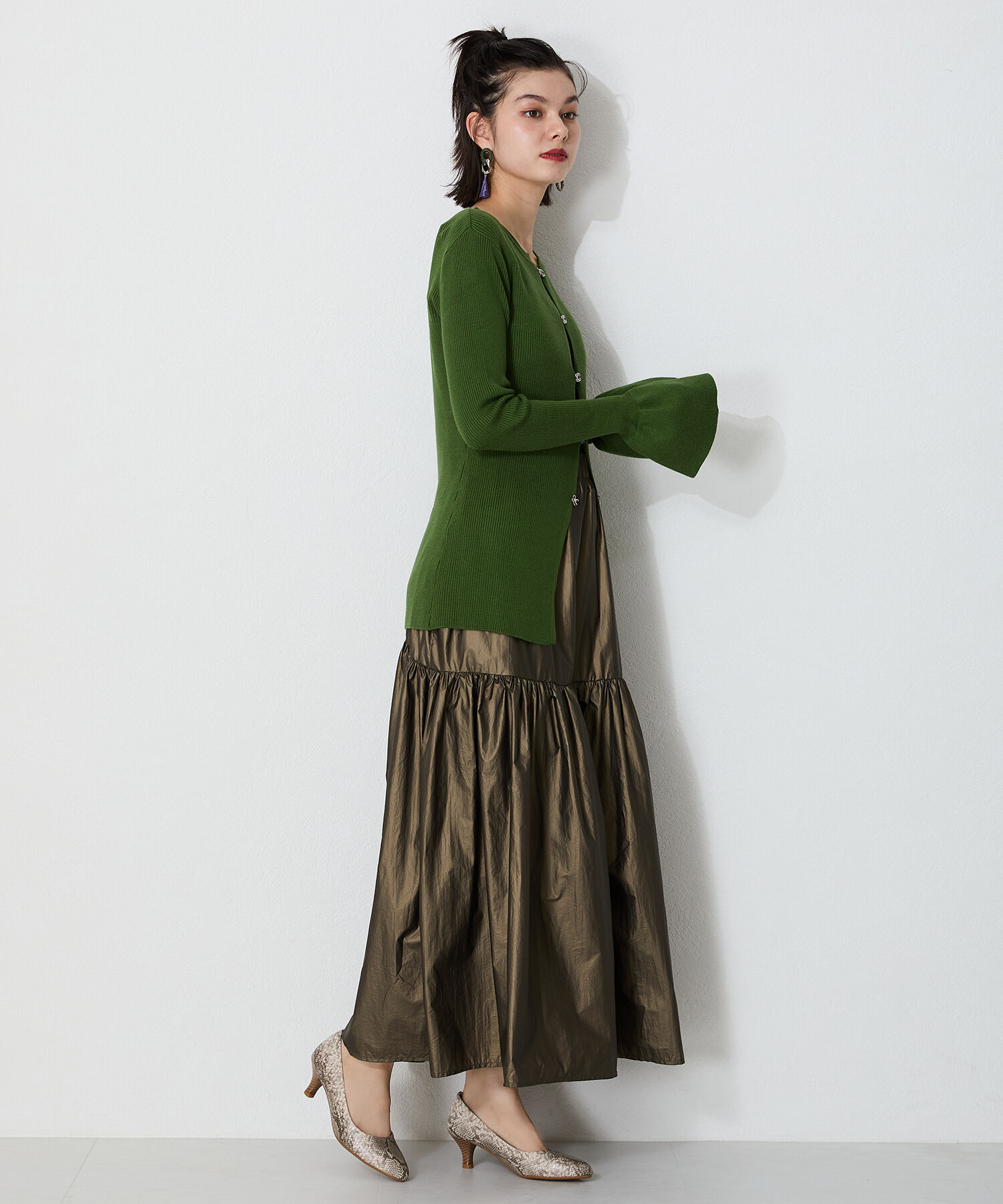 ORiental TRaffic「【WEB限定 / 累計9万足突破】 ミドルヒール パンプス /R-4008  ヒール5.5cm シンプル オフィス クッション」|パンプス|