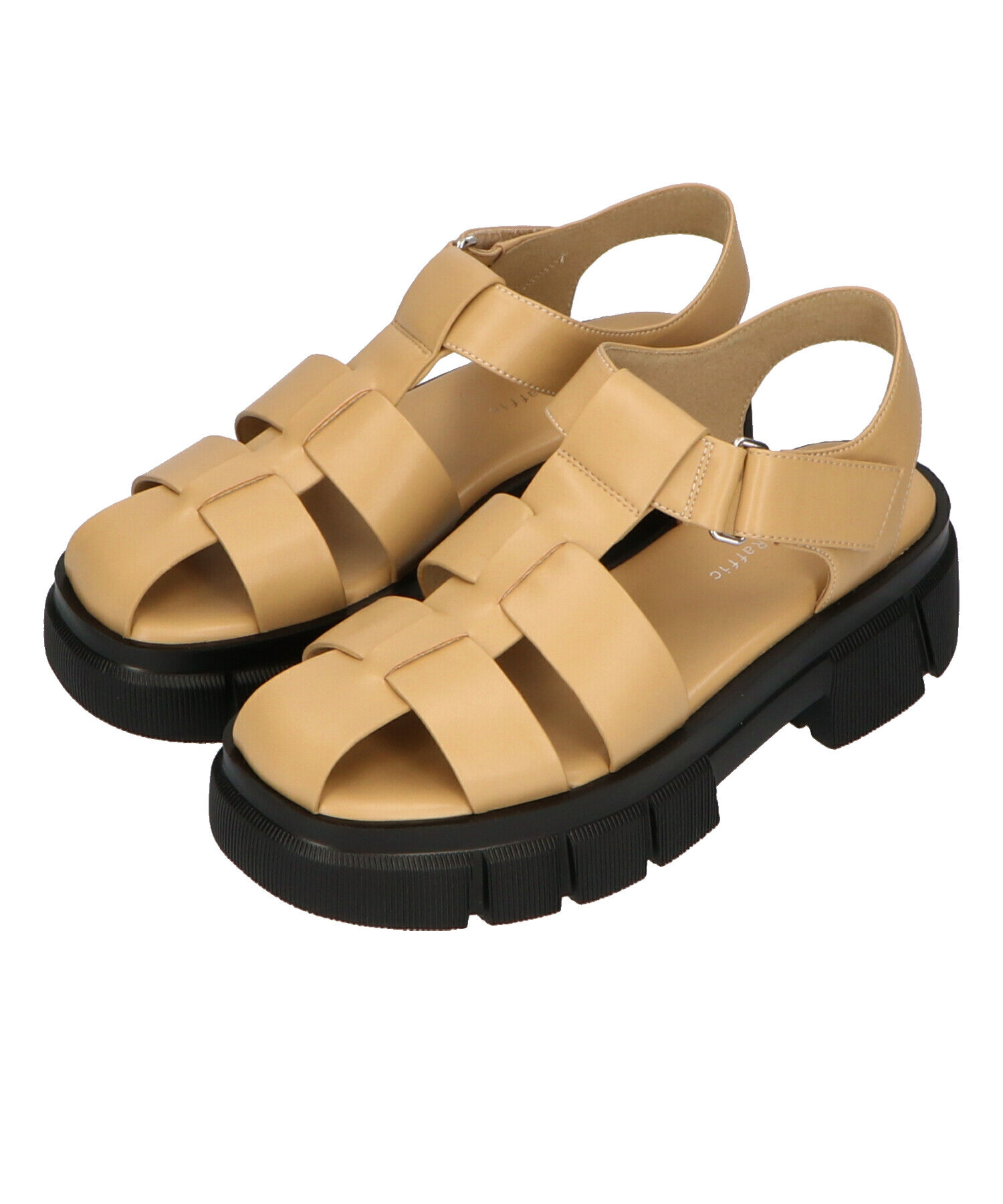 ORiental TRaffic「【アウトレット価格】厚底ワイドストラップグルカサンダル/31226 グルカサンダル 人気 トレンド」|サンダル|