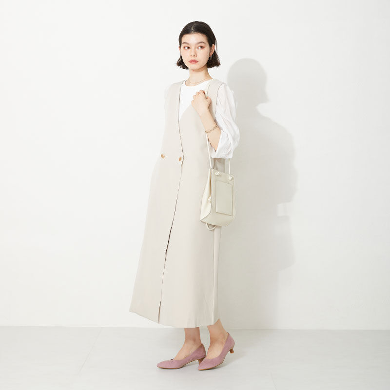 WA Oriental TRaffic「【アウトレット価格】ポインテッドトゥキトゥンヒールパンプス/32110 パンプス 人気　トレンド」|パンプス|