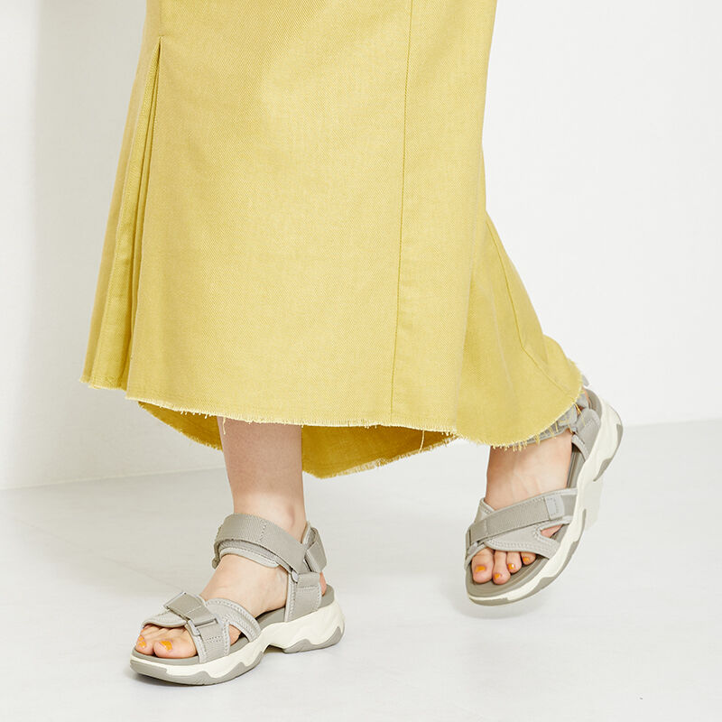 ORiental TRaffic「【アウトレット価格】クロスベルトスポーツサンダル/OT3209 スポサン 売れてる 人気 トレンド」|サンダル|